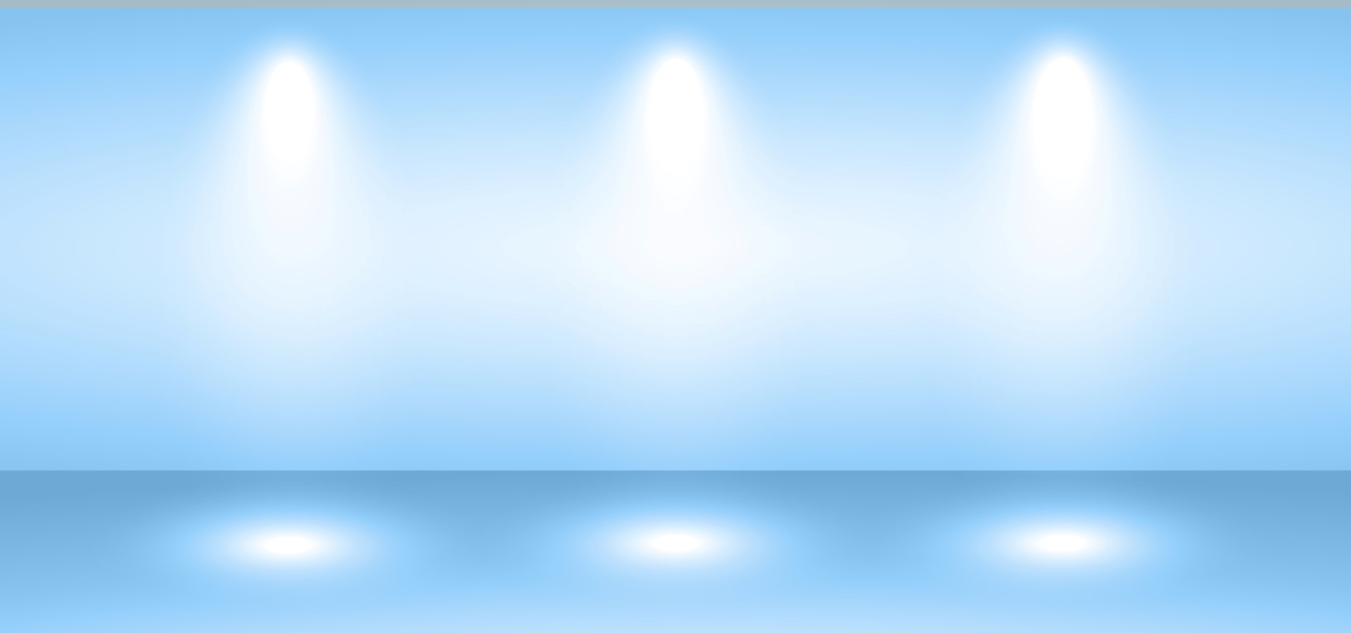 Blue Smooth Empty Background